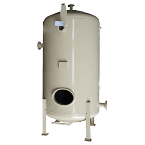 a water heater on a black