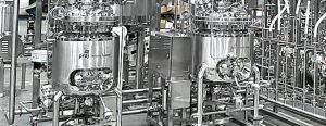 a machine that is inside of a building