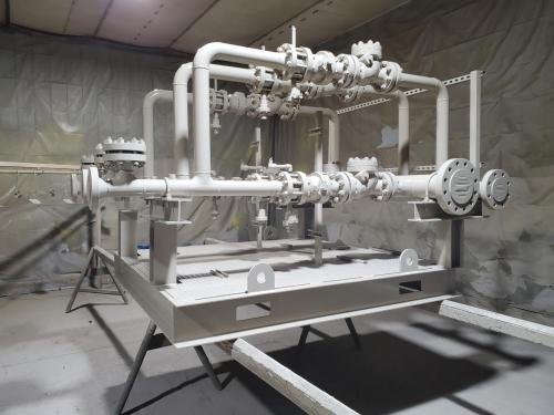 Welded Steel Modular SkidRed River LLC, The Fire Inside2700 N Hwy 14-16, Gillette, WY 82716Phone: 307-257-5332