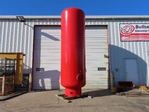vertical air receiver tank