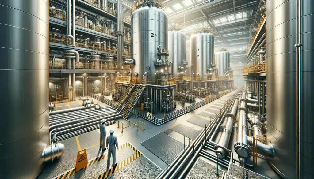 Category 3 pressure vessel area