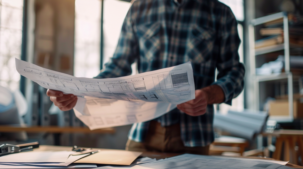 Engineer reviewing documents comparing ASME vs ISO standards for manufacturing compliance
