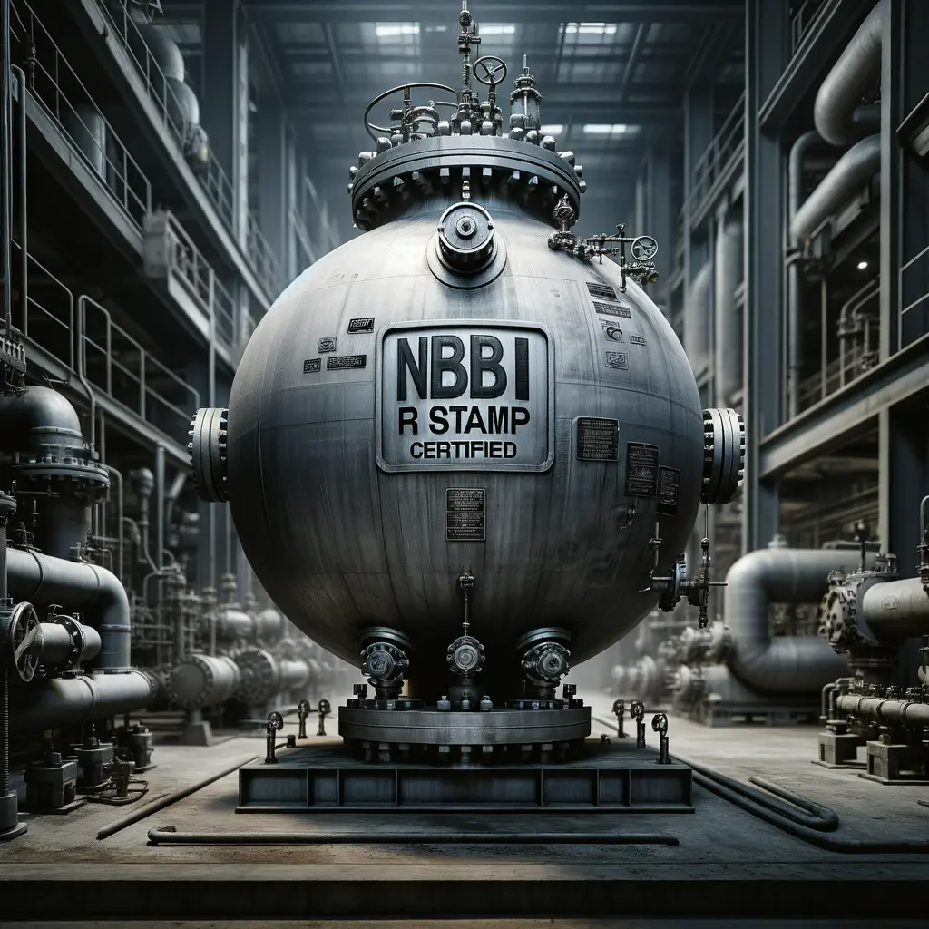 NBBI R STAMP Certified Pressure Vessel