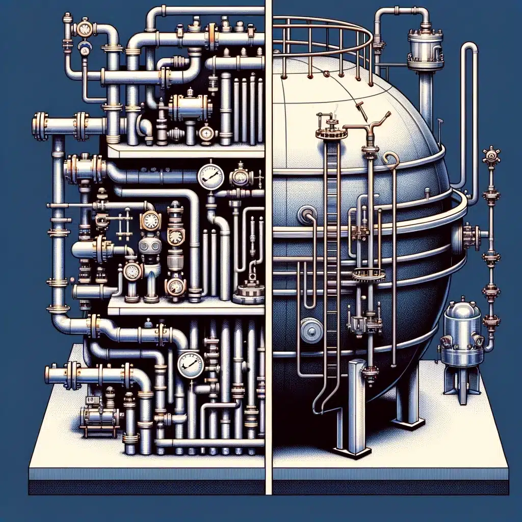 piping and pressure vessel