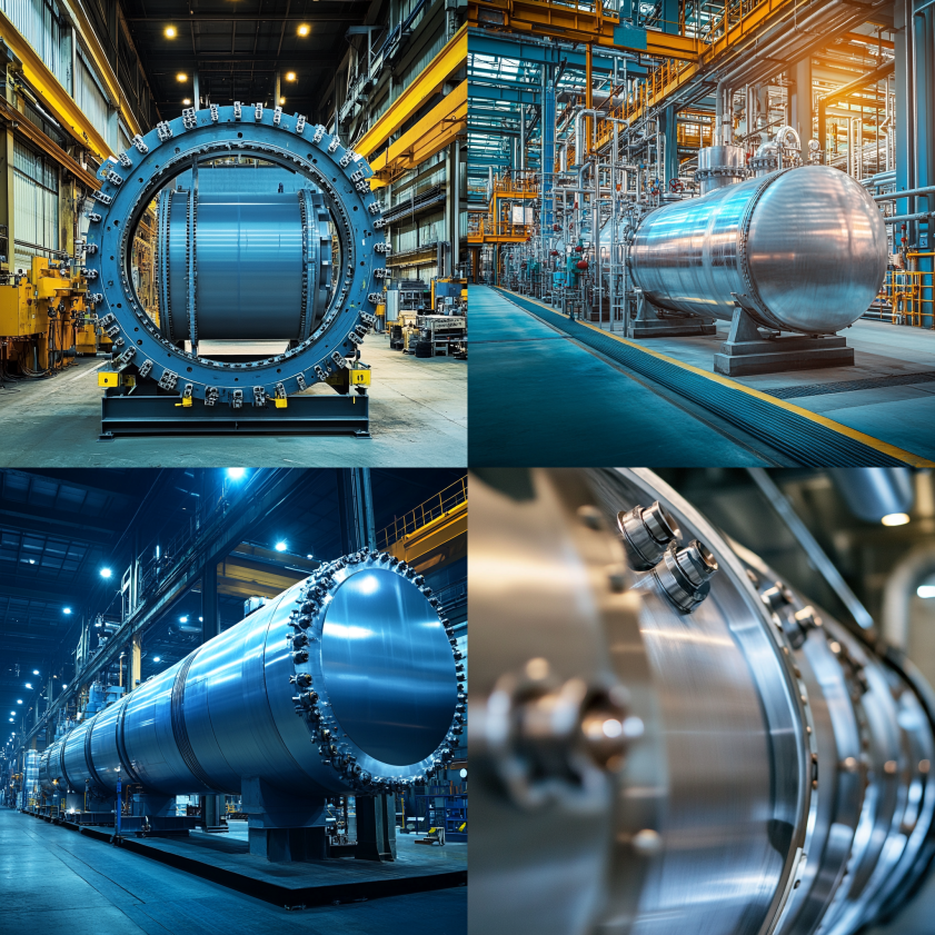 Diagram explaining ASME steel: American Society of Mechanical Engineers standards for steel used in pressure vessels and high-stress industrial applications.