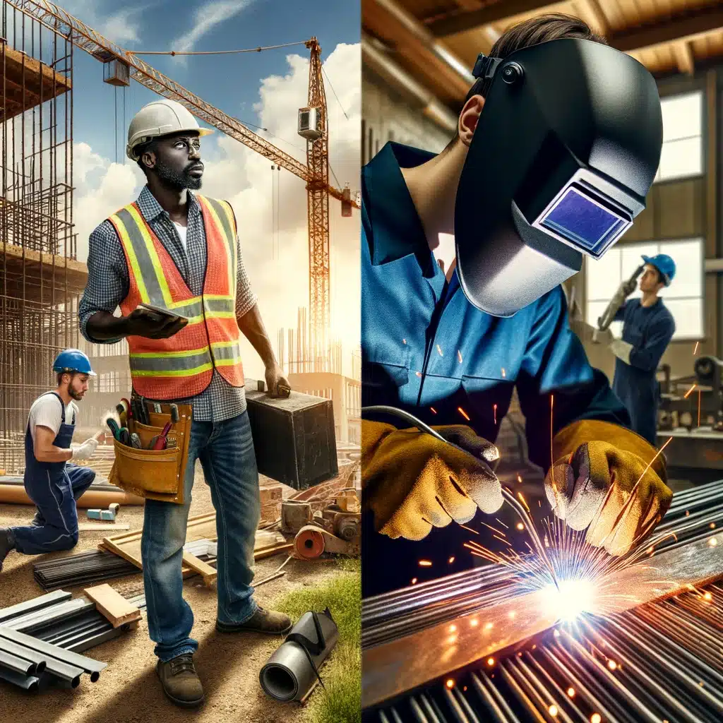 a constructor vs a welder