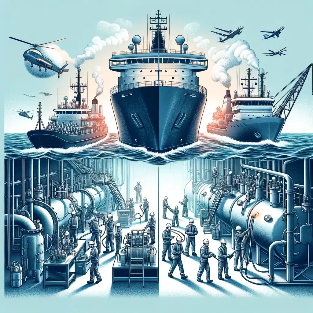role of vessel operations