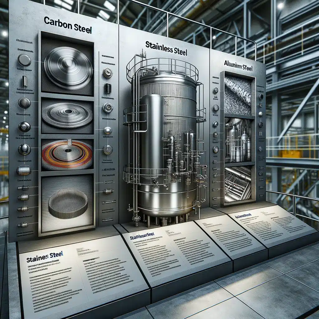 material is used to make pressure vessels