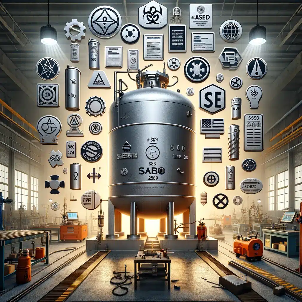 regulations and standards governing pressure vessel fabrication