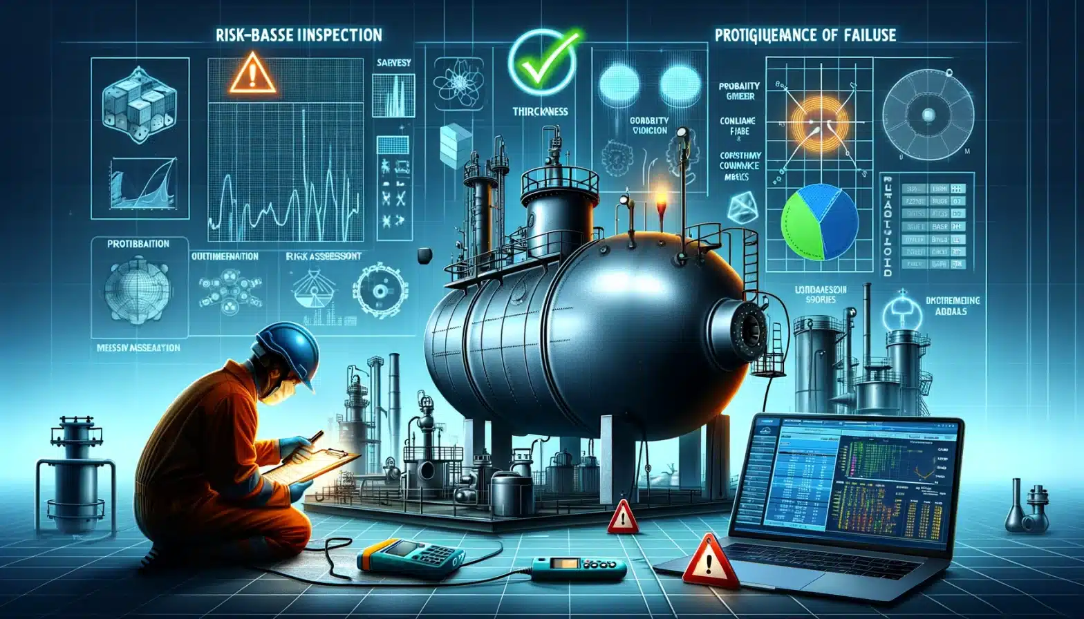 risk based inspection for pressure vessels