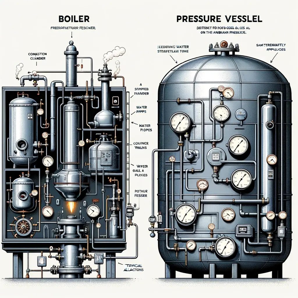 Boiler vs Pressure Vessel