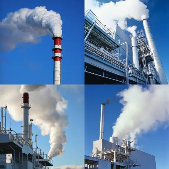 CO2 Emission of industrial facilities