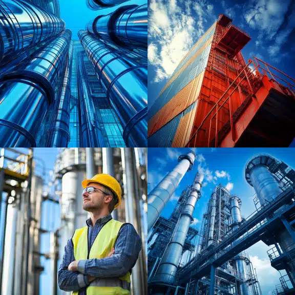 Diagram showing the pros and cons of vertical integration in industrial operations