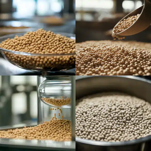 Drying with Molecular Sieves used for removing moisture in gas and liquid systems