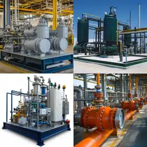 Pictures of separators and water knockouts