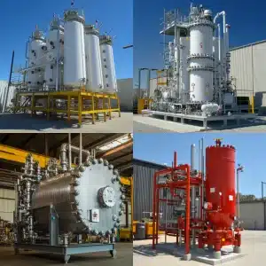 Vertical 3-phase separator