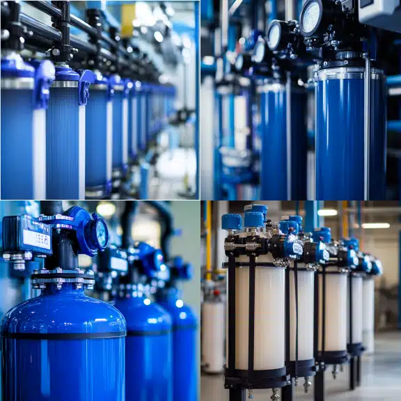 Industrial water filter replacement process to maintain clean water and system efficiency