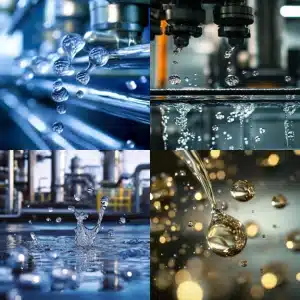 Coalescence in industrial application