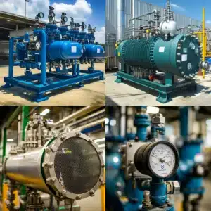 Industrial pictures of coalescer