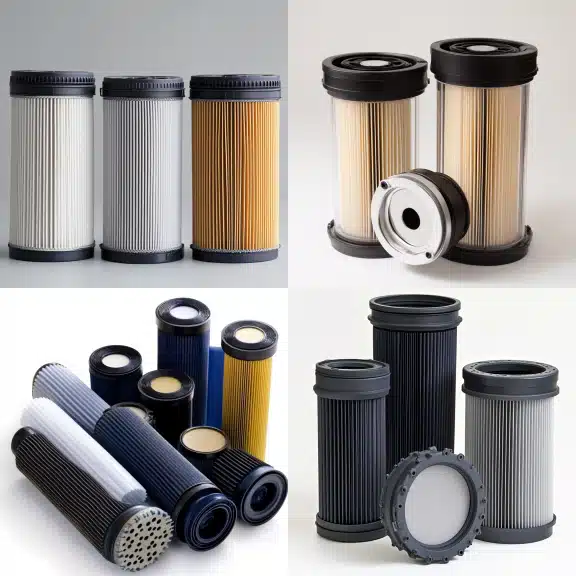 Industrial filtration setup using Cartridge and Coalescing Filters for efficient operations