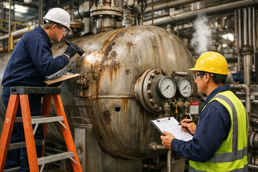 Why regular inspection of dehydrator pressure vessels is essential for safe and reliable industrial operations.