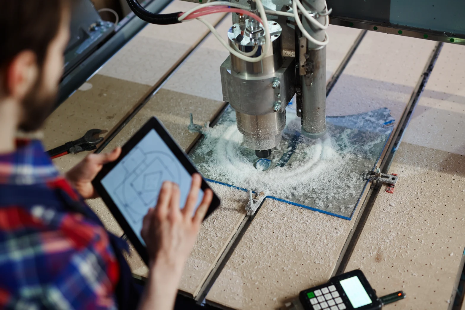 Robotic welding system fabricating a pressure vessel seam with precision control