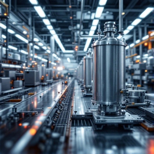 Flexible pressure vessels used in OEM production facility