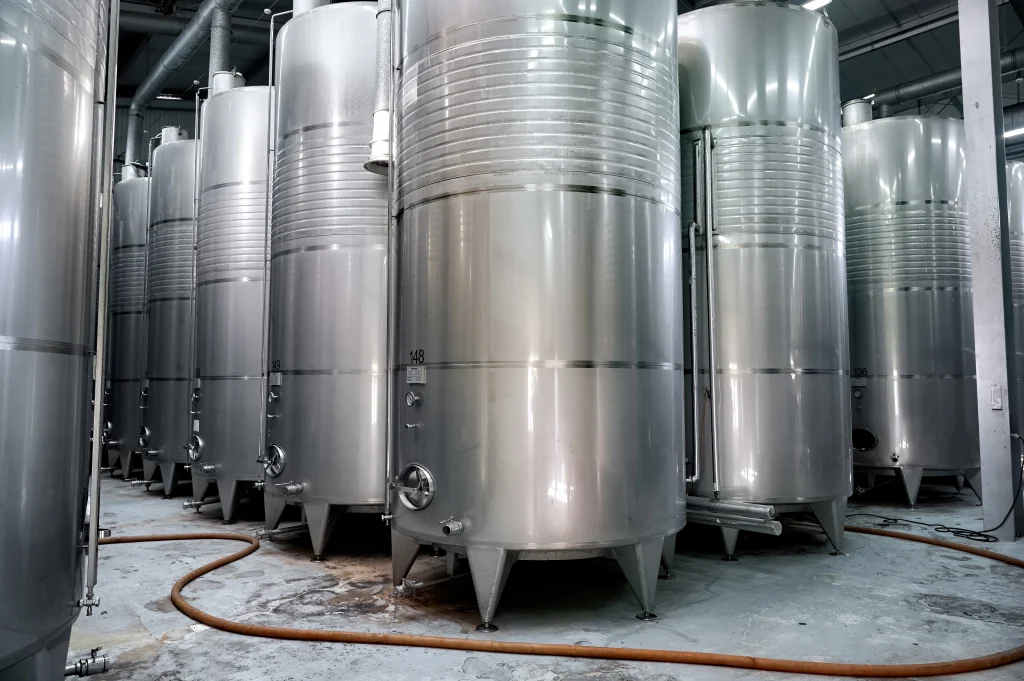 Pressure vessels in a U.S. chemical processing facility