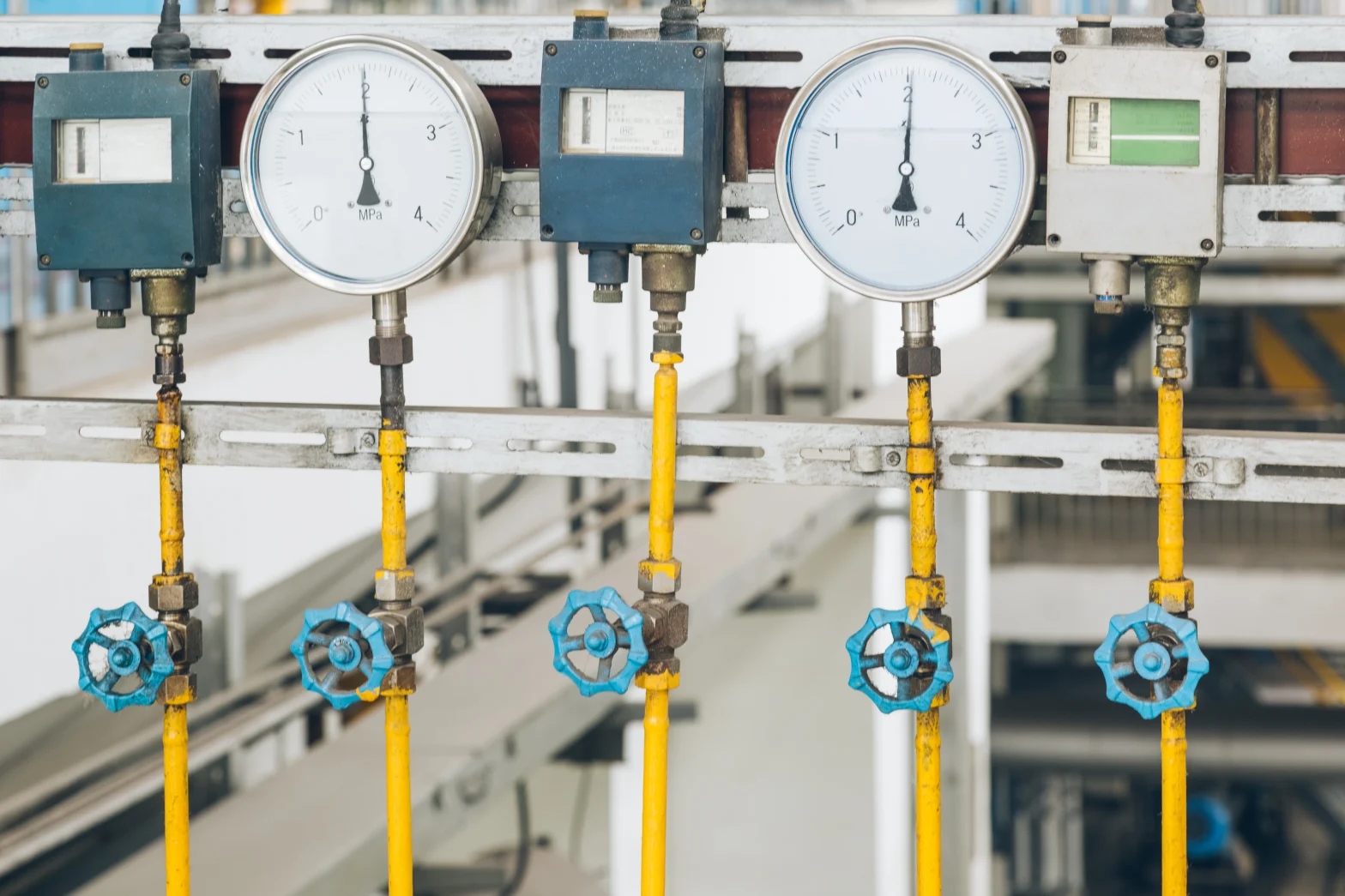 Industrial pressure vessel with ASME certification stamp showing safety compliance standards
