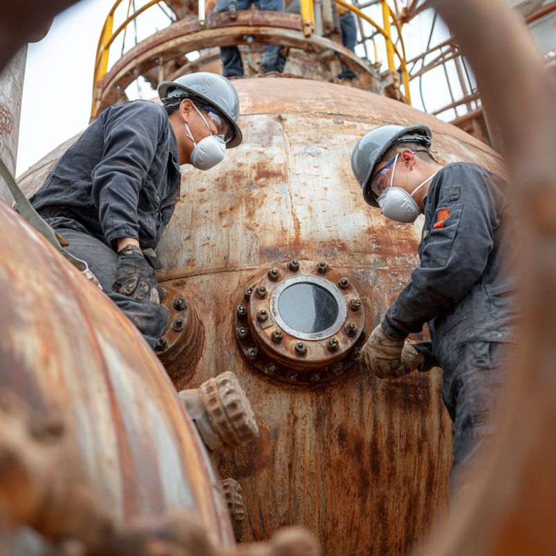 How often should pressure vessels be inspected for safety compliance