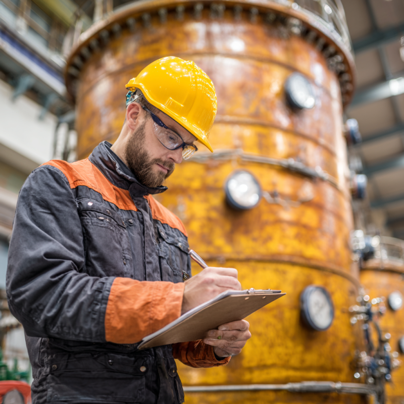 Safety measures for pressure vessels in industrial applications
