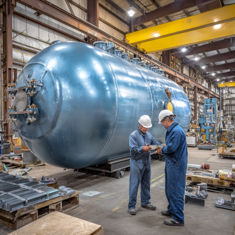pressure vessel tank manufacturers ensuring safe fabrication