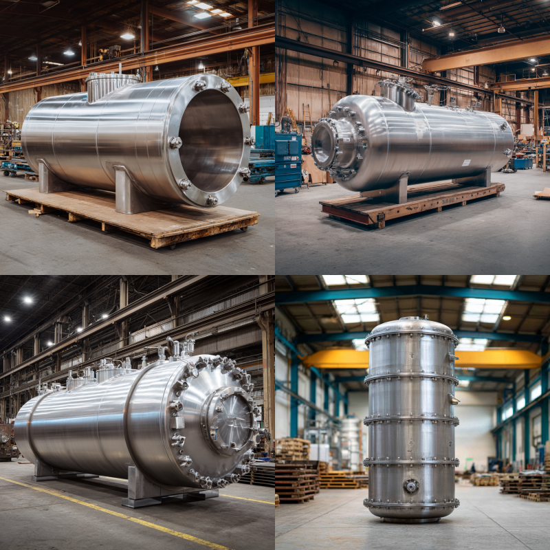 What is the cost of stainless steel pressure vessels manufactured with ASME-certified quality standards