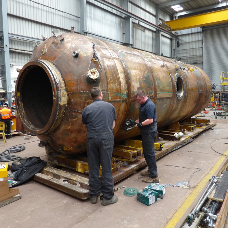 Detailed view of what is pressure vessel manufacturing inspection process