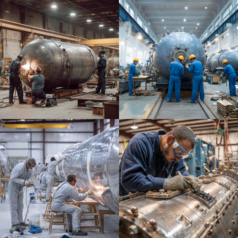 hat is a pressure vessel tank manufacturer and their role in safe equipment production