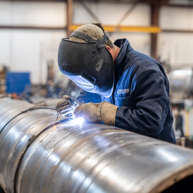 High pressure welding process for pressure vessels explained