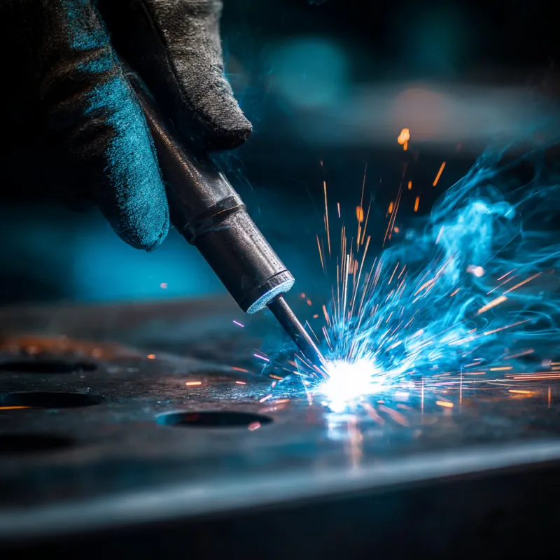 Welder earning pressure vessel welding certification in a controlled facility
