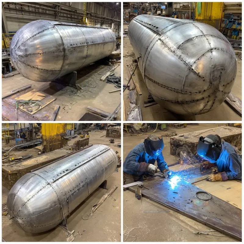 Step by step guide on what is the welding procedure for pressure vessel
