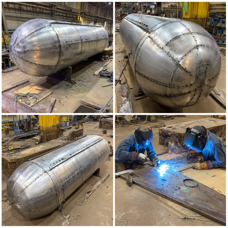 Step by step guide on what is the welding procedure for pressure vessel