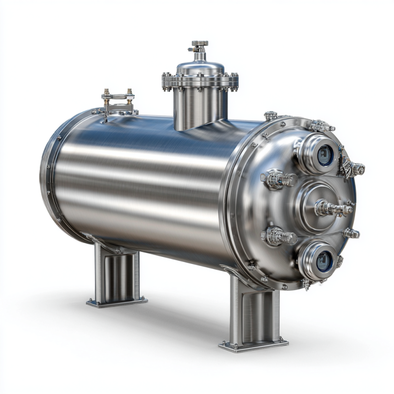High-quality ASME pressure vessel separator for clean fuel separation