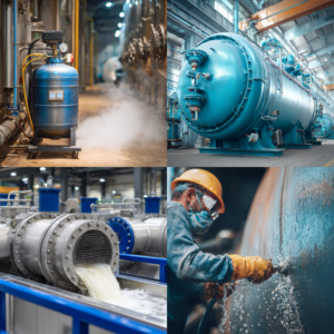 Effective Scrubber Machine integrated with pressure vessels for safe chemical processing