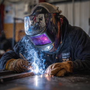 welder learning how to get welding certification training