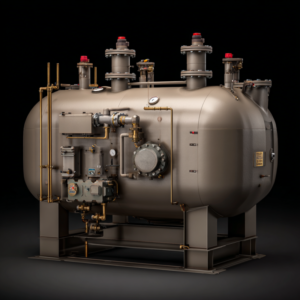 industrial fuel water separator vessel in heavy industry