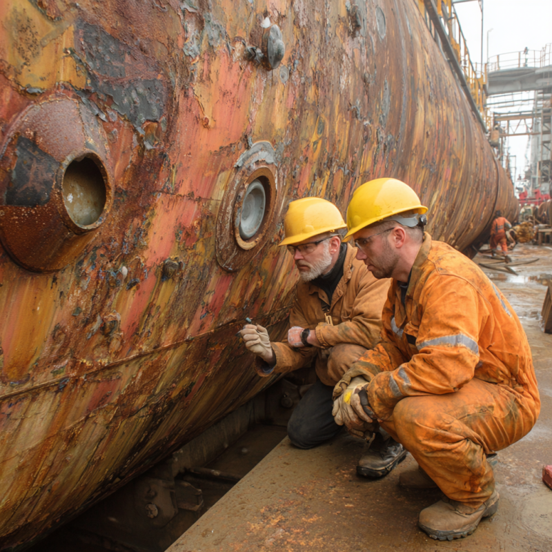 what causes pressure vessel failure inspection process