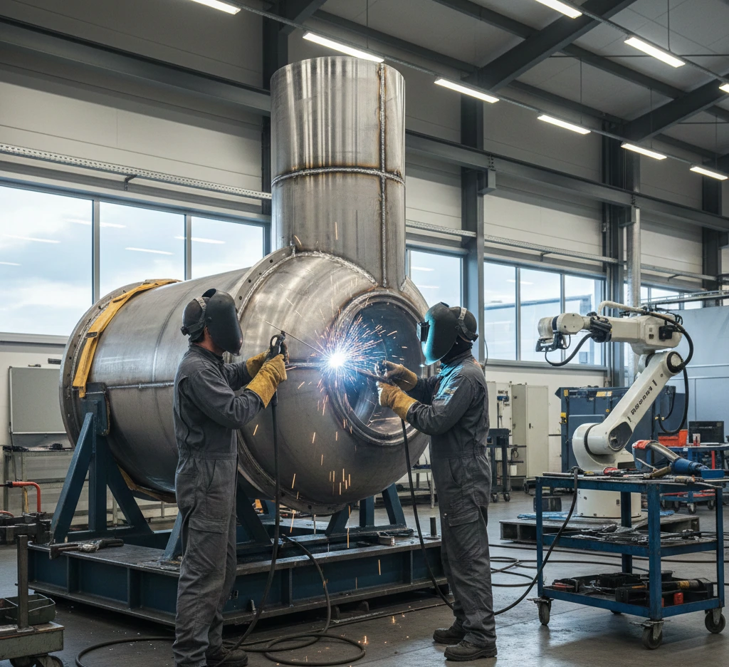 How is pressure vessel fabrication done step by step by RedRiver LLC engineers