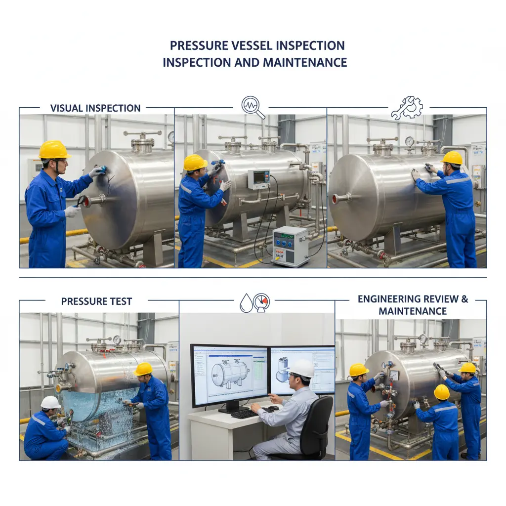 Pressure Vessel Inspection and Maintenance guide for safety and compliance