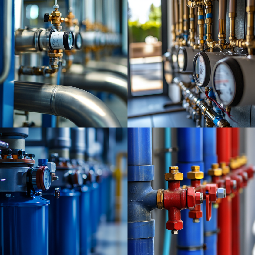 Ethylene glycol water mixture used for heat transfer and system protection