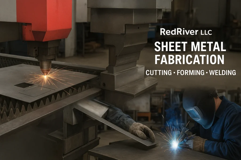 Understanding what is the sheet metal fabrication process by Red River LLC