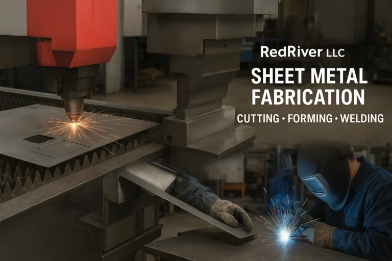 Understanding what is the sheet metal fabrication process by Red River LLC