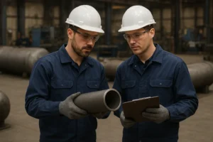 What materials are used in pressure vessel manufacturing by RedRiver LLC engineers